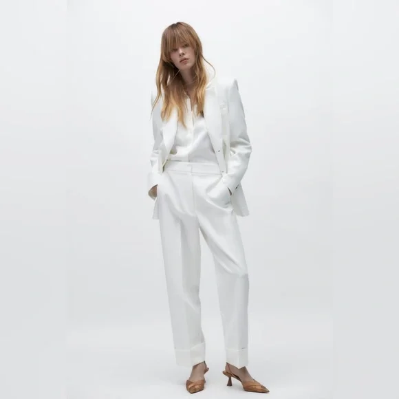 ZARA MESH SLINGBACK HEELS - Picture 3 of 8